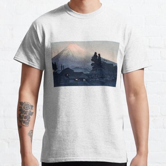 Discover Mount Fuji Japanese Painting Fine Art Drawing by Hiroaki Takahashi