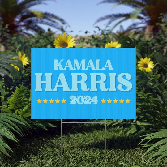 Discover Kamala Harris President Election Lawn Sign
