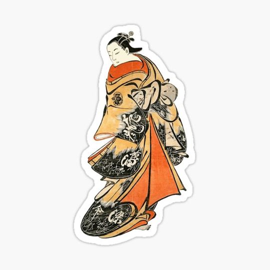 Discover Japanese Vintage Ukiyo-e Character