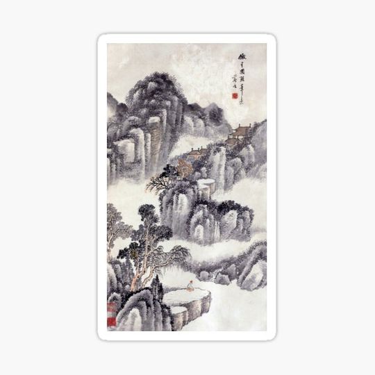 Discover Landscape | Scroll painting in the style of the four Wangs | Xiang Wenyan