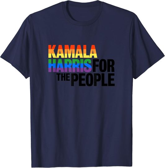 Discover Kamala Harris Vice President T-Shirt LGBT Gay Pride Rainbow T-Shirt