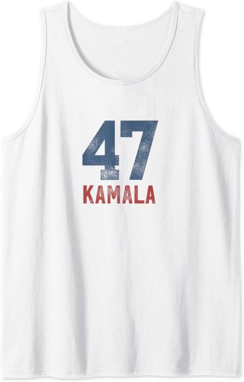 Discover Kamala Harris 47 President Kamala 47 Tank Top