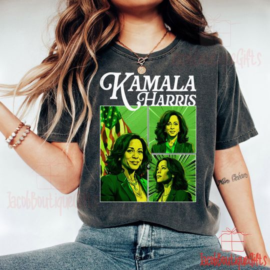 Discover Kamala Brat Comic Shirt for 2024 Election