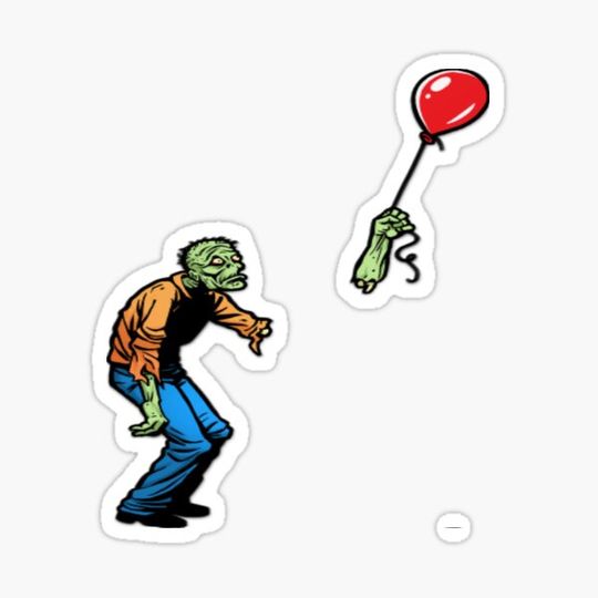 Discover Sad Zombie and Balloo
