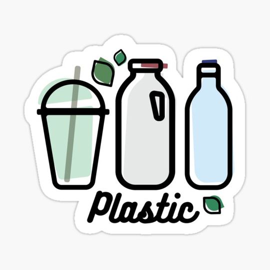 Discover Plastic Label