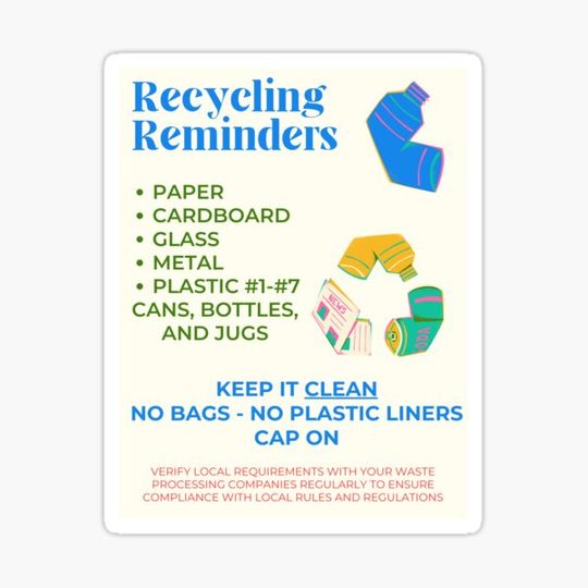 Discover General Recycling Reminders