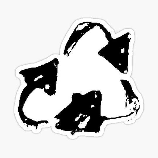 Discover Dark and Gritty Recycle Symbol