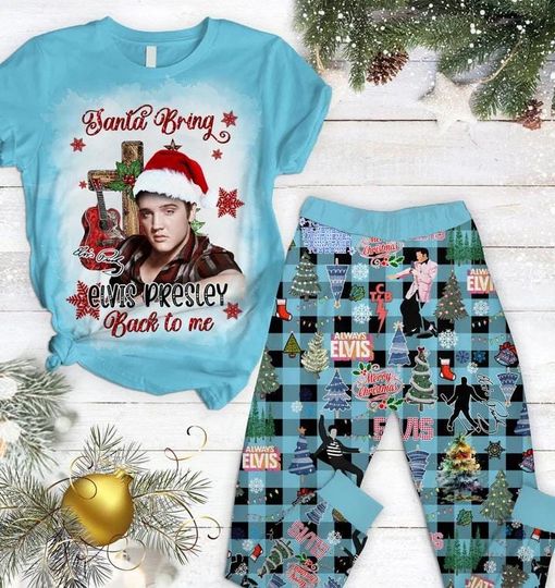 Discover Elvis Presley Holiday Pajamas Elvis Presley Christmas Pajamas