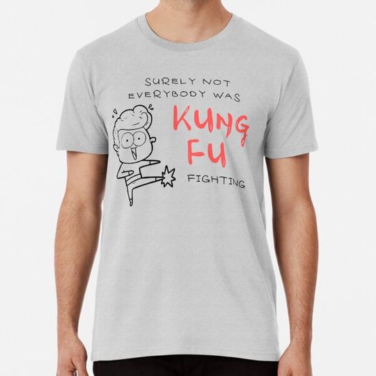 Discover EVERYBODY WAS KUNG FU FIGHTING - Funny Martial art joke Tshirt, Mug and Print