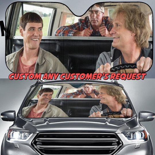 Discover Comedy Adventure Car Sunshade, Comedy Movie Auto Sun Shade