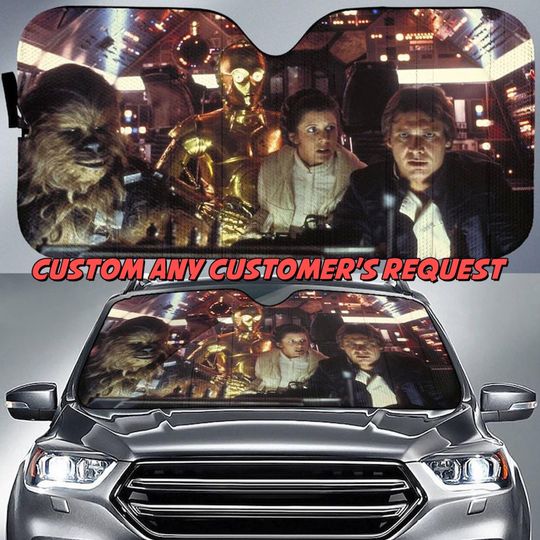 Discover Custom Sunshade Movie Car Sunshade, Galaxy Characters Themed Adventure Sun Shade