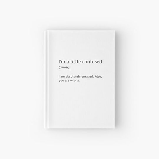 Discover I'm a little confused - white