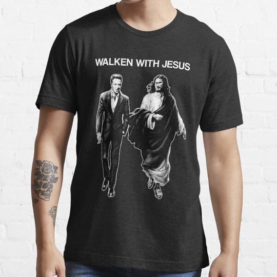 Discover Walken With Jesus Christopher Walken Comfy Graphic