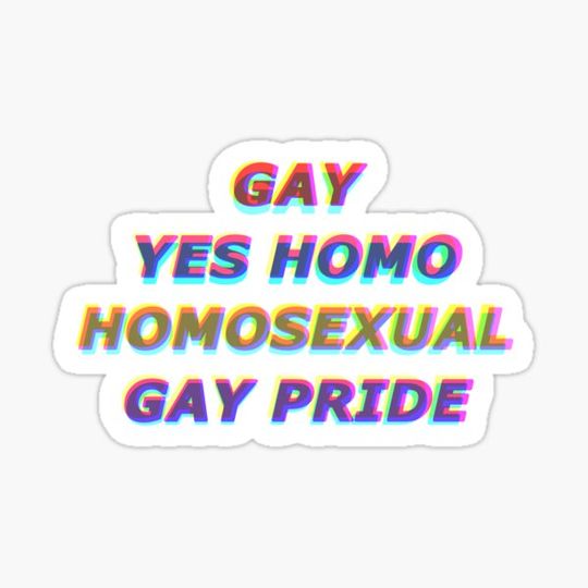 Discover Gay Sticker Pack