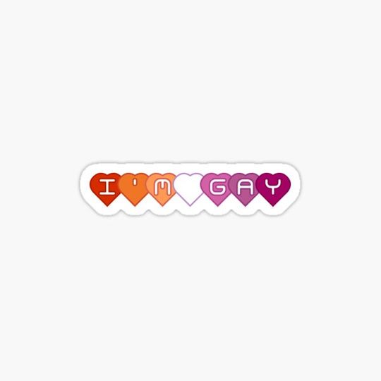 Discover "i'm gay" lesbian hearts