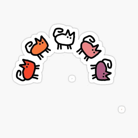 Discover Lesbian Pride Cats