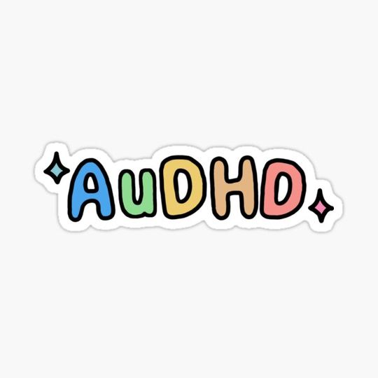 Discover Colourful AuDHD illustration (ADHD and autism)