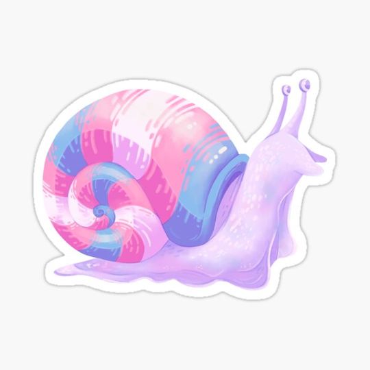 Discover Trans Pride Snail
