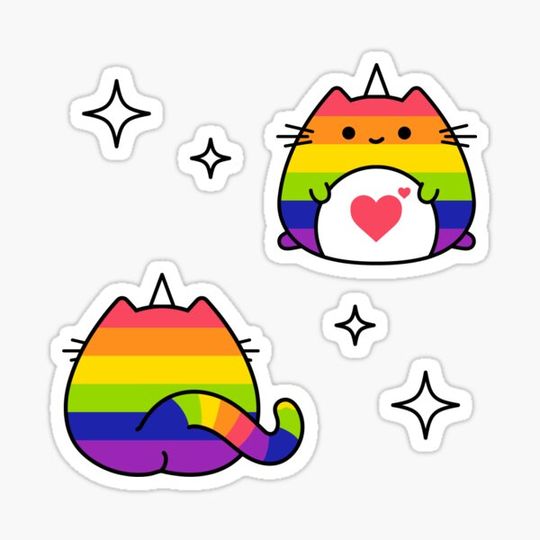 Discover Two Rainbow Kittens