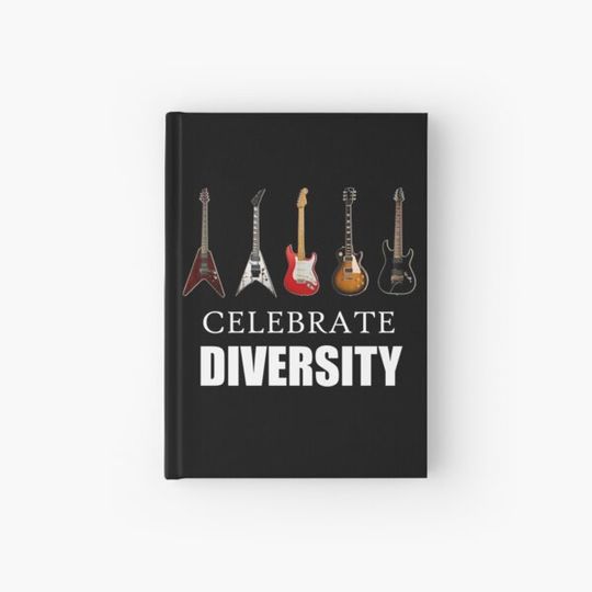 Discover Celebrate Diversity Guitar Design