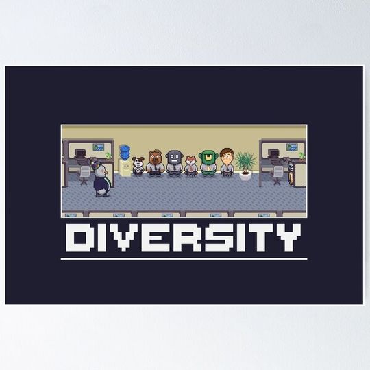 Discover Motivational Poster: DIVERSITY