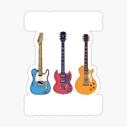 Discover Celebrate Diversity Funny Guitar Gift
