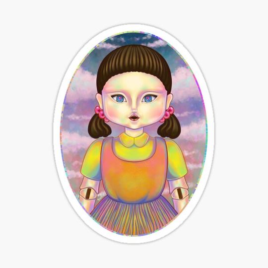 Discover Squid Cosplay kdrama sticker Squid Cosplay sticker