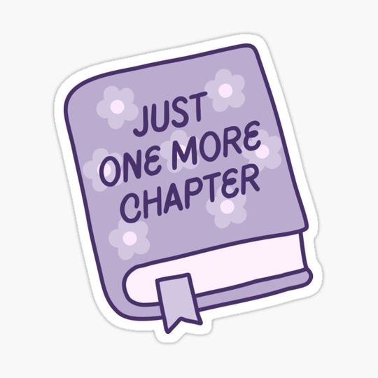 Discover just one more chapter quote purple book