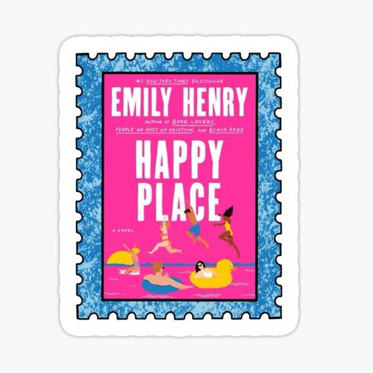 Discover Happy Place Stamp