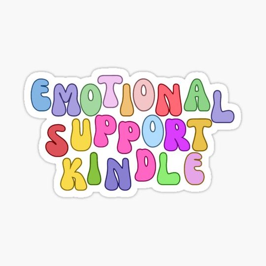 Discover emotional support kindle,book aesthetic,librarian