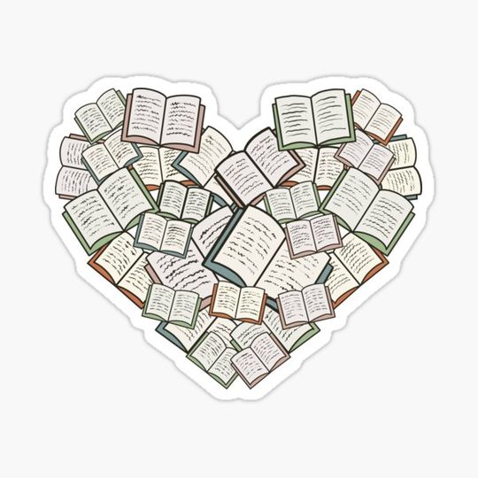 Discover Bookish Heart Made Out of Books