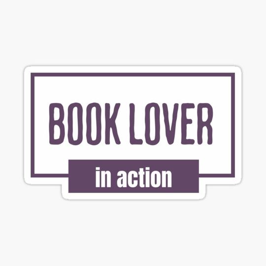 Discover Book Lover in Action - Gift for Book Enthusiasts