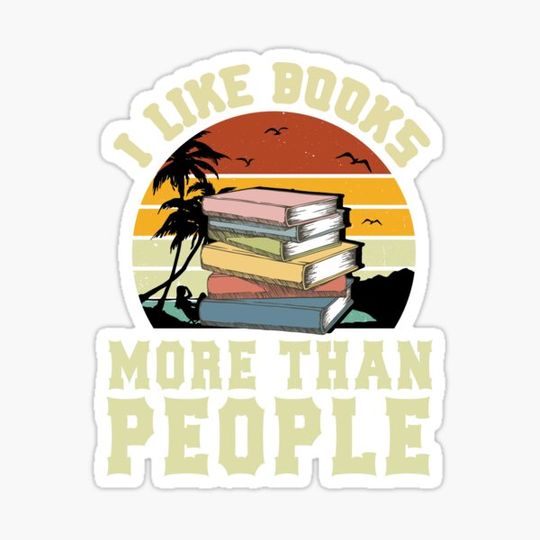 Discover I like books, more than people.