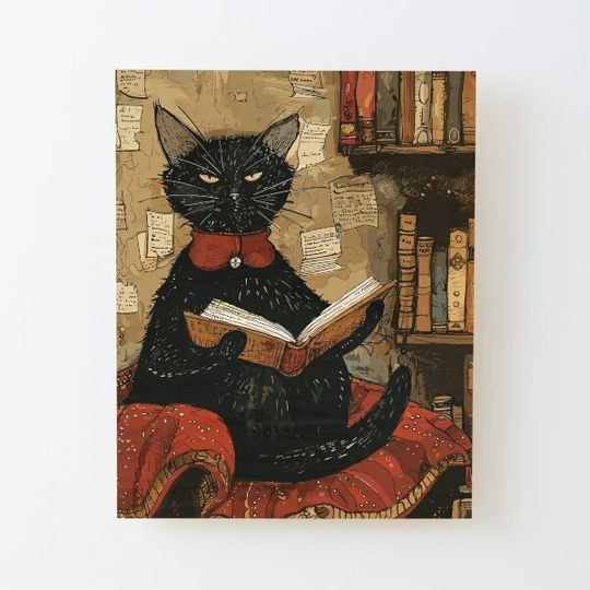 Discover Bibliophile Cat