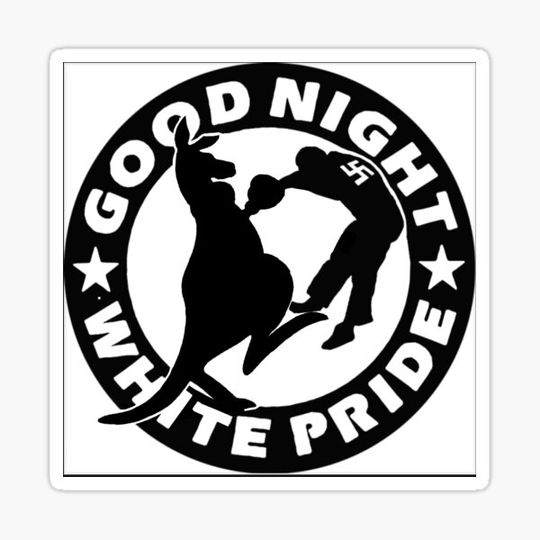 Discover Good night white pride kangaroo