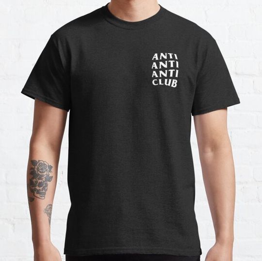 Discover Anti Anti Anti Club - Statement T-Shirt