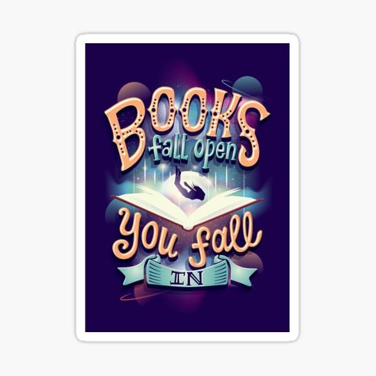 Discover Books fall open you fall in