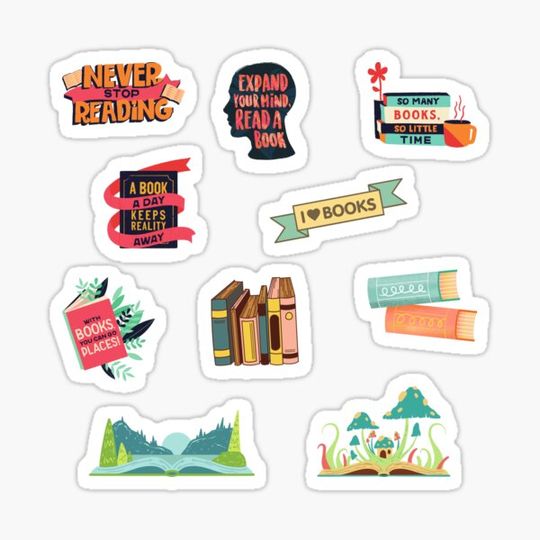 Reading & Readers Sticker Pack Sticker Pack