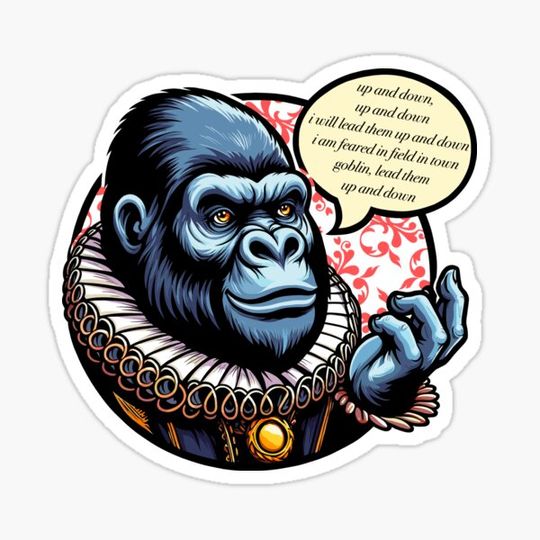 Discover Shakespearean Gorilla Quoting “A Midsummer Night’s Dream”