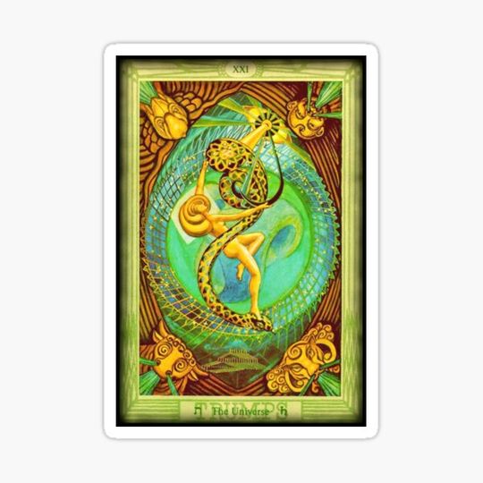 Discover Troth Tarot - XXI - The Universe.