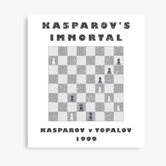 Discover Greatest chess game - Kasparov's Immortal