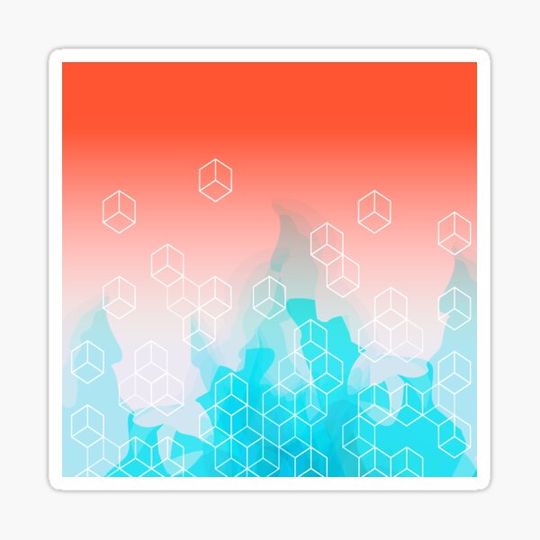 Discover Funky, Quirky Pink & Teal Pattern