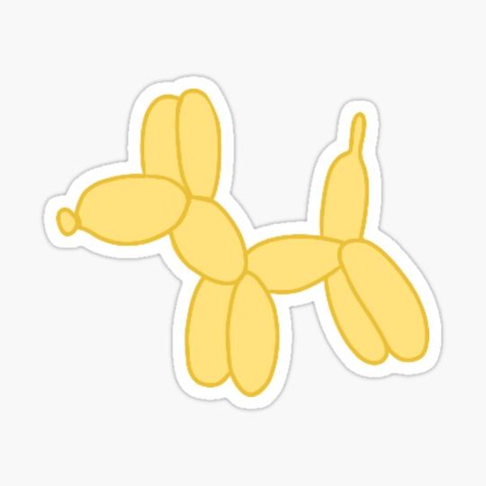 Discover dog ballon animal