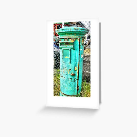 Discover Quirky Green Post Office Pillar Box