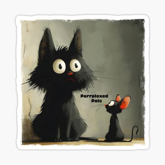 Discover Quirky Cat and Mouse Companions