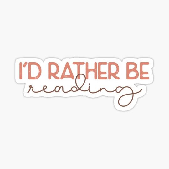 Discover Id rather be reading