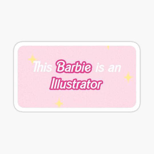 Discover this barbie is an illustrator