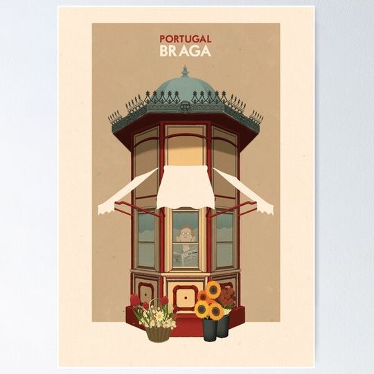 Discover Travel Posters - Braga Portugal