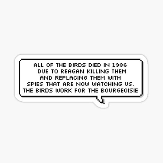 Discover The Birds Work for the Bourgeoisie