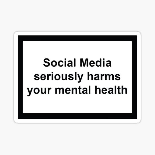Discover social media seriously harms your mental health